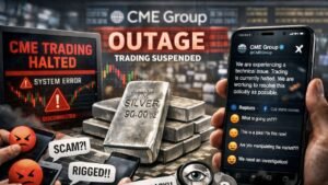 CME Outage Sends Shockwaves Through Silver Market, Ignites Suspicion and Controversy