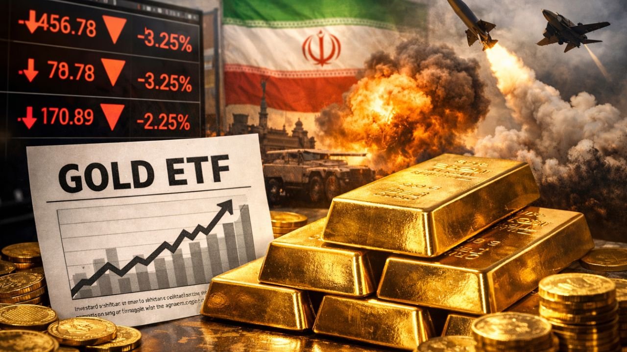 Gold ETFs Surge as Investors Seek Safe Havens Amid Iran Conflict