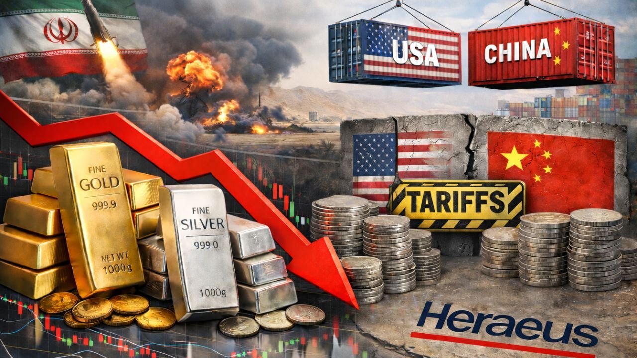 Gold and Silver Face Further Declines Despite Geopolitical and Tariff Support