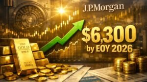 J.P. Morgan Forecasts Gold Surge to $6,300 by Year-End 2026