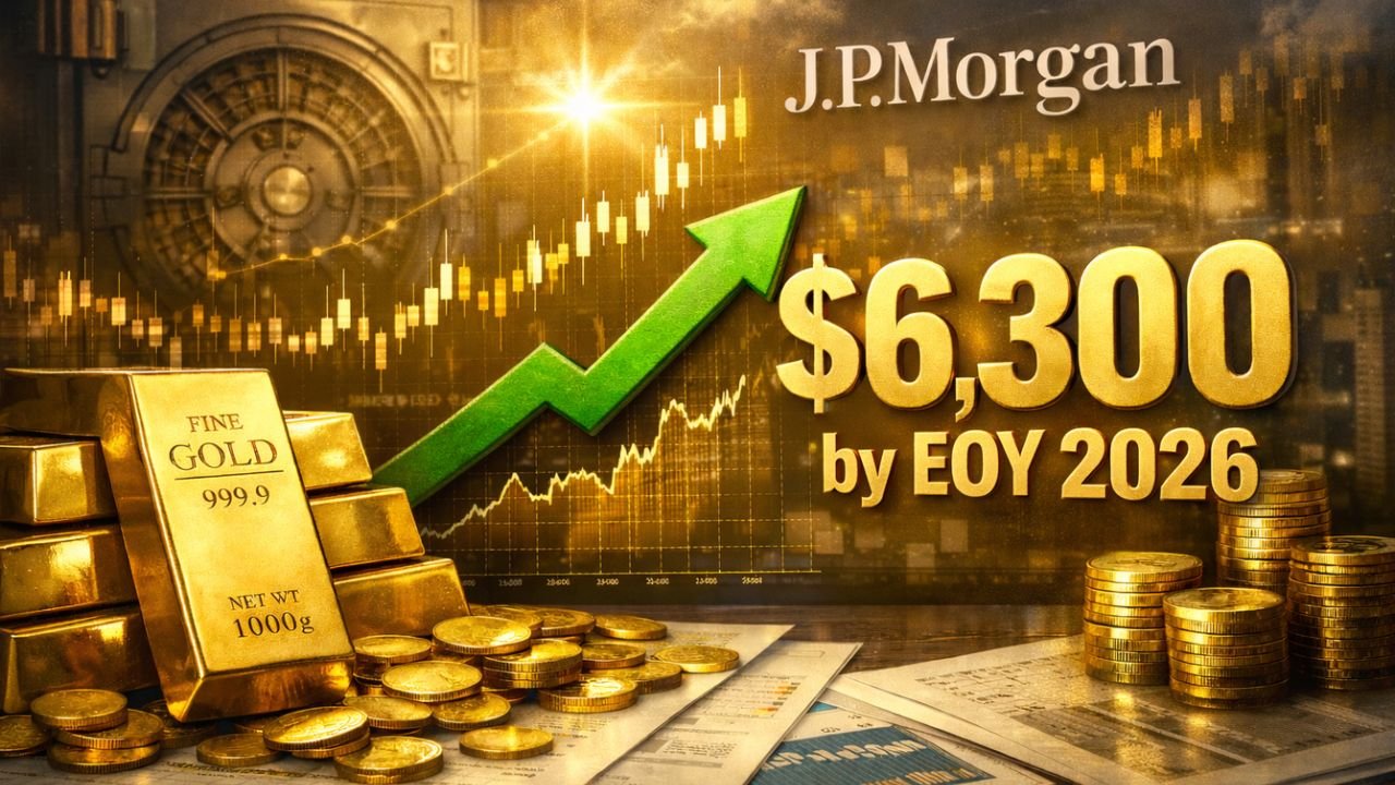 J.P. Morgan Forecasts Gold Surge to $6,300 by Year-End 2026